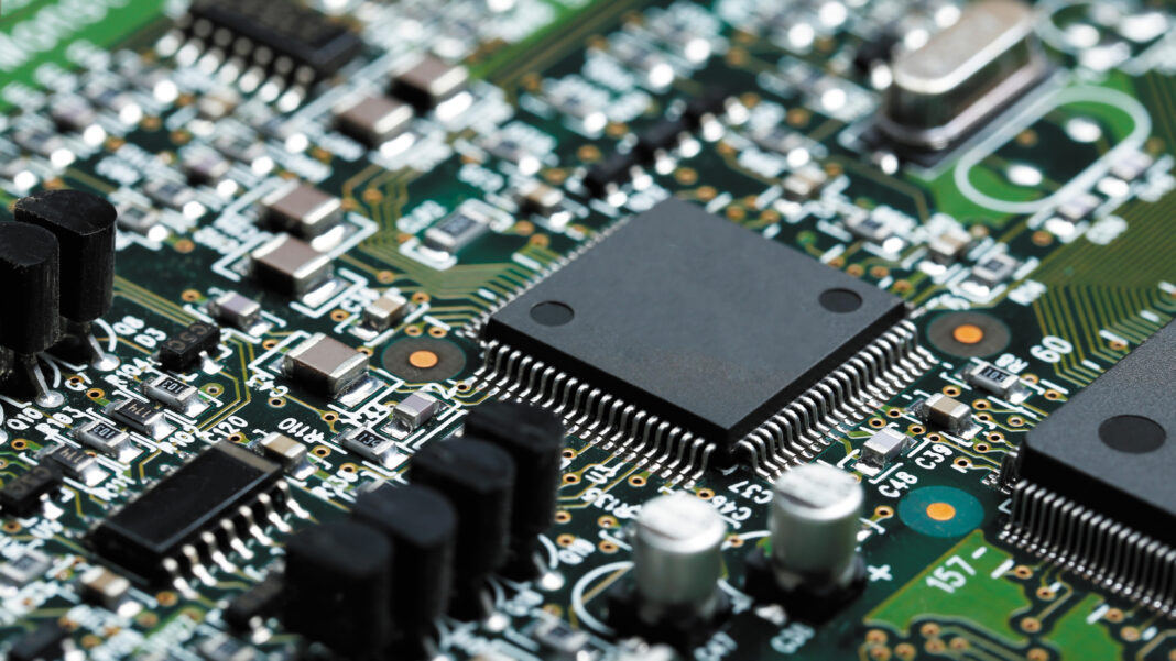 closeup-electronic-circuit-board-with-cpu-misssssssscrochip-electronic-components-background
